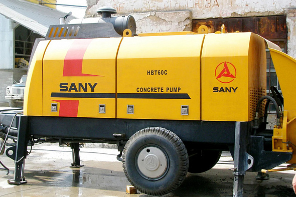 Бетононасос стационарный SANY HBT6013C-5 (электро)